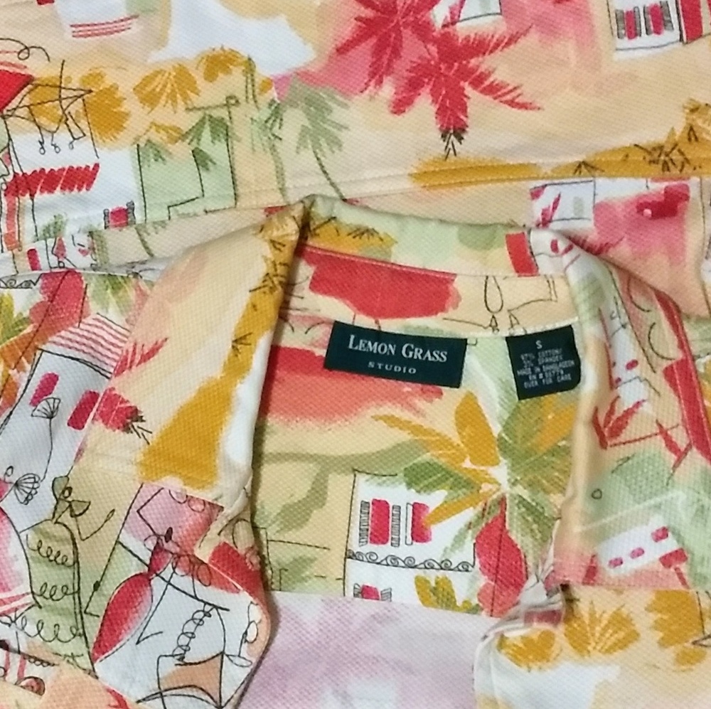 Lemon Grass studio prima Wearable Art jacket sz small NWOT - Picture 4 of 6